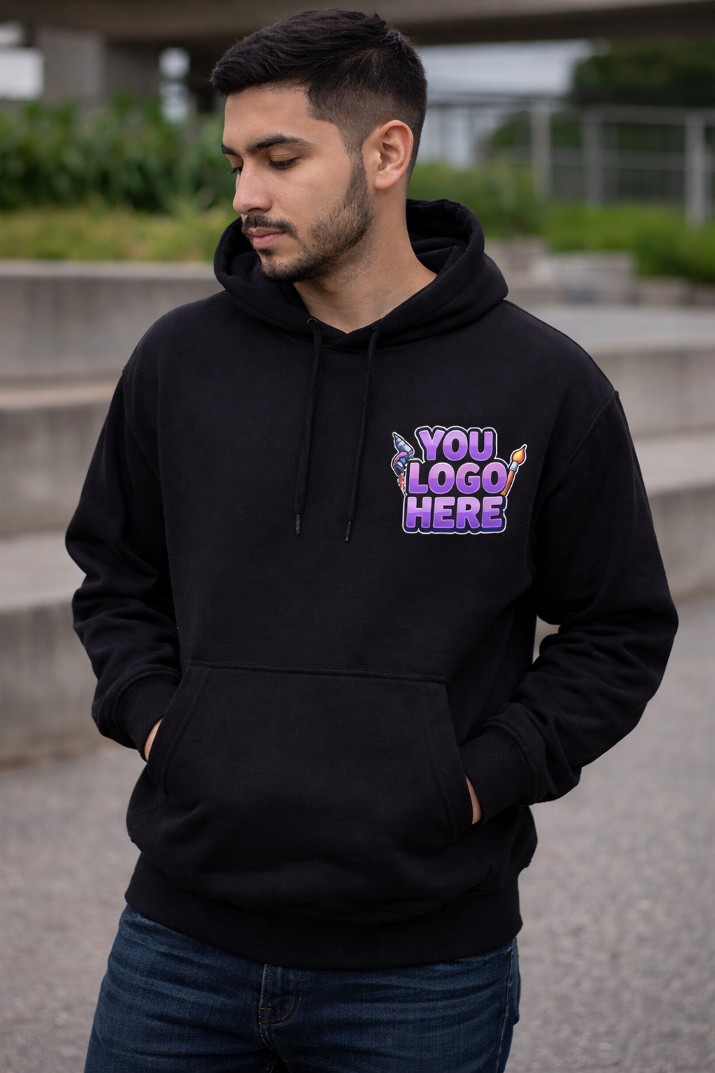 Your Brand. On a Hoodie.