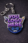 Your Brand. In a 3D NFC Keychain.